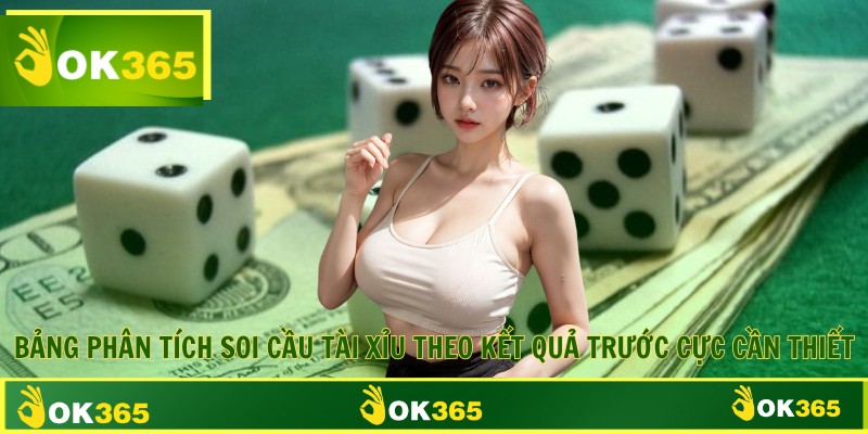 Bảng phân tích soi cầu tài xỉu theo kết quả trước cực cần thiết